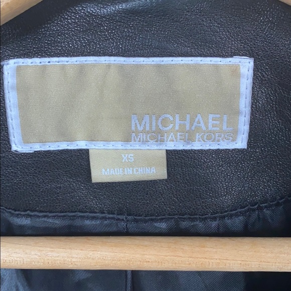 Michael By Michael Kors leather jacket - Picture 3 of 8